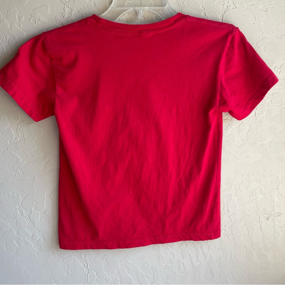 Boys Ariat Red Block Rodeo T Shirt Small - Picture 5 of 7